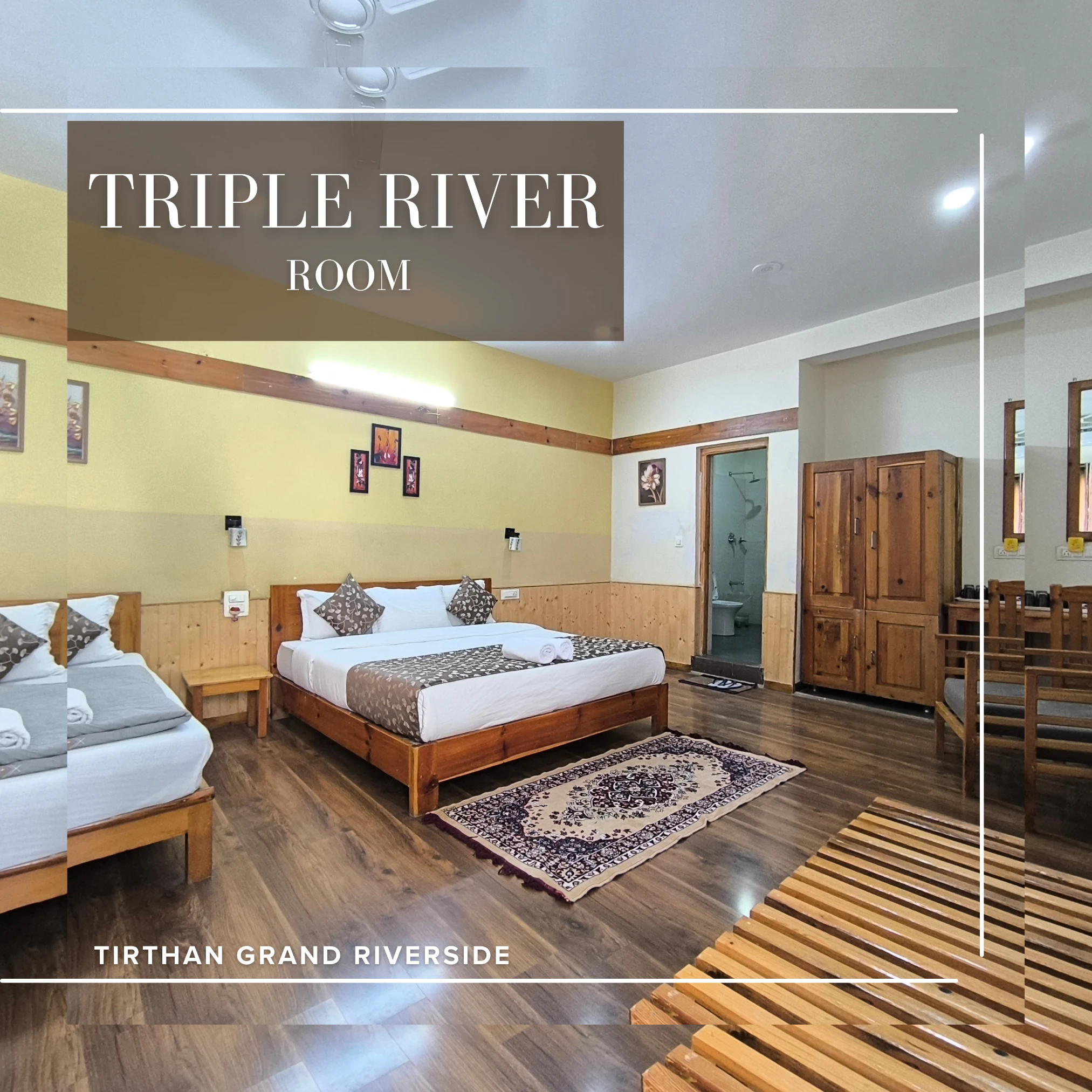 River Triple Room